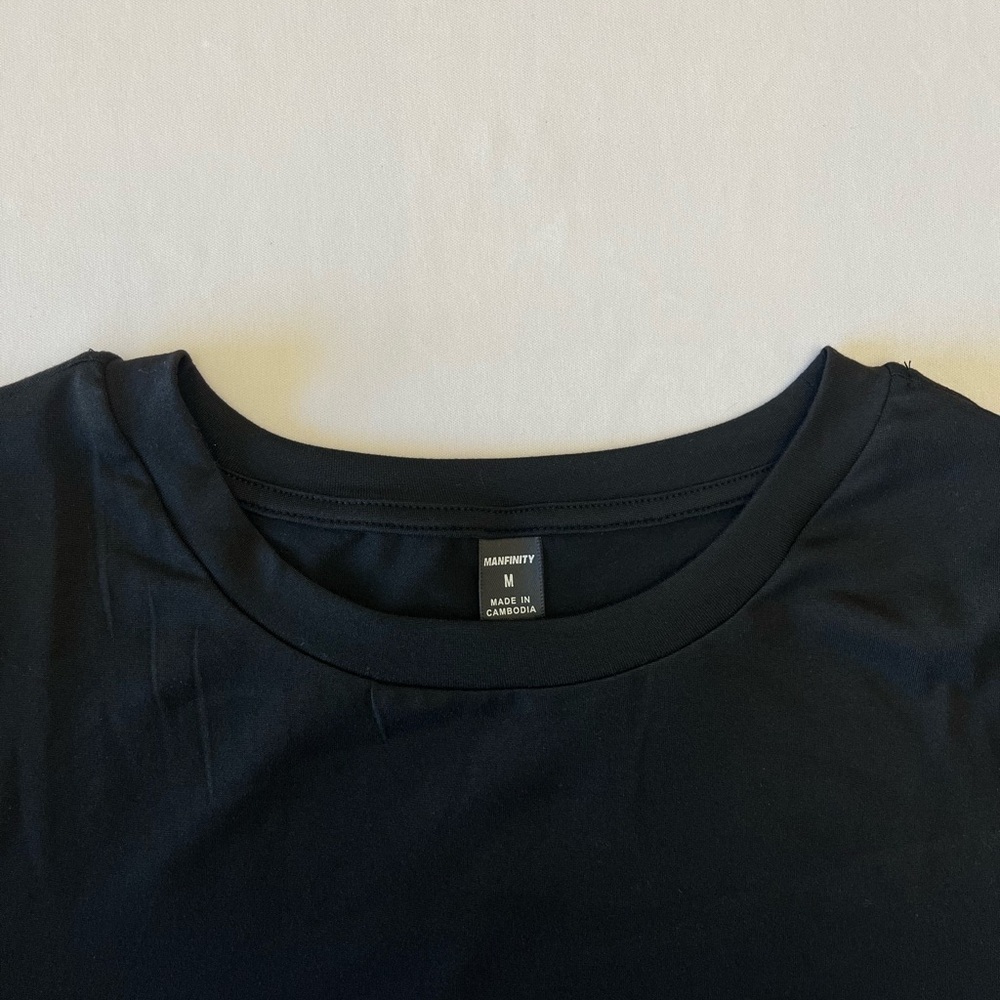 Elegant Black Long Sleeve Women's Top - Picture 3 of 3